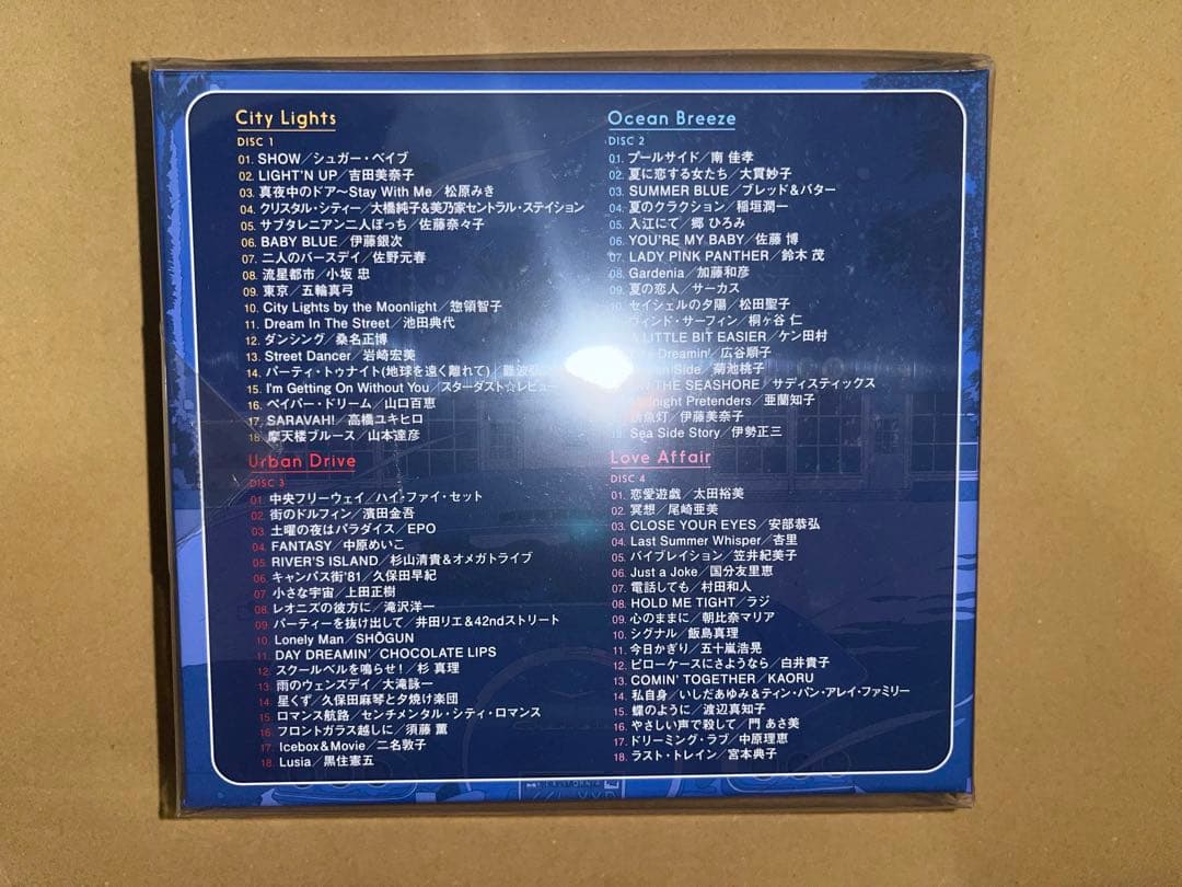 新品 CITY POP STORIES 全72曲 シティポップコンピレーション