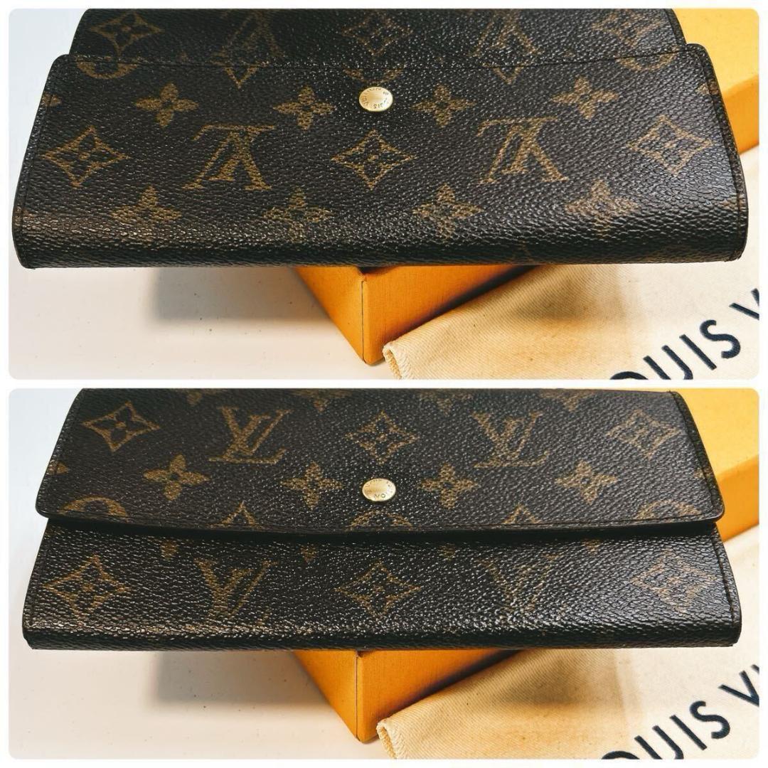【極美品】 ルイヴィトン モノグラム ポシェット ポルトモネクレディ 長財布