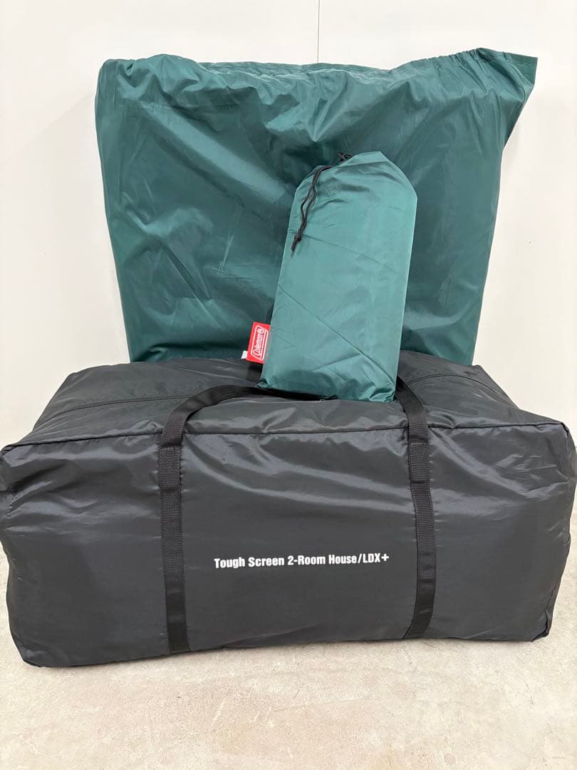 極美品　コールマン タフスクリーン2ルームハウス LDX+ マット・シート付