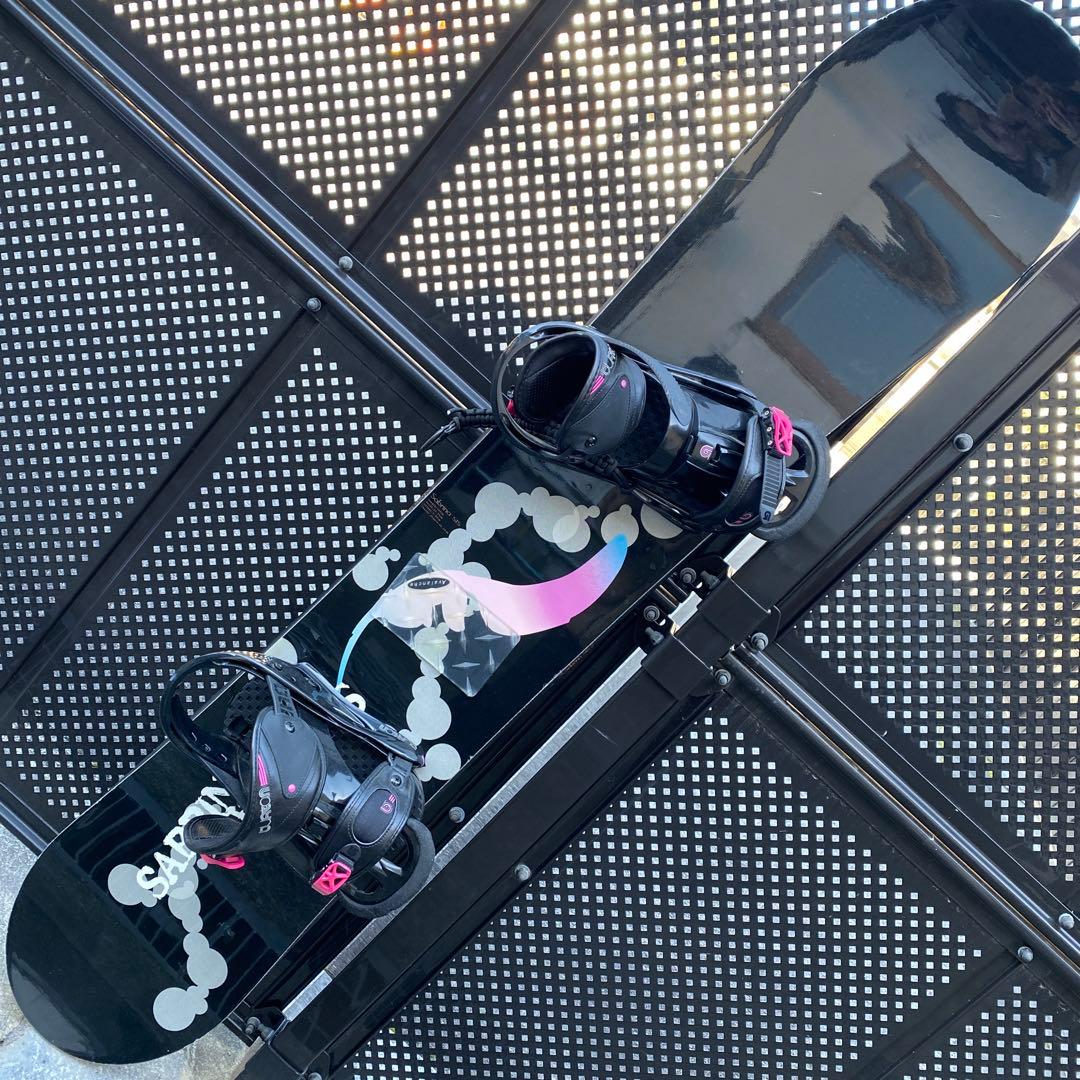 SABRINA　サブリナ　Burton バートン　スノーボードセット！　144㎝