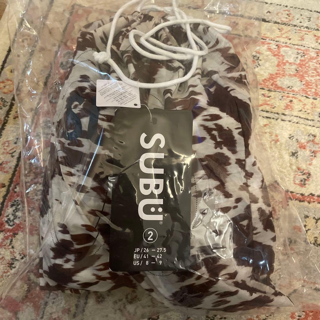 靴 SUBU F-LINE COW BROWN 2 26-27.5