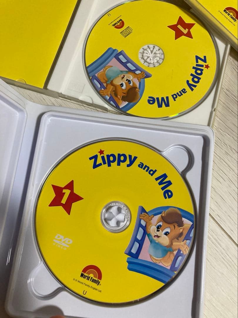 ちびこ【DWE】zippy and me DVD&CDセット