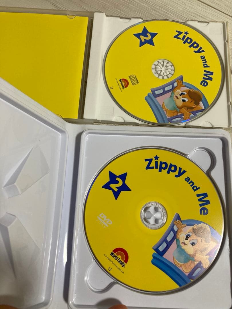 ちびこ【DWE】zippy and me DVD&CDセット