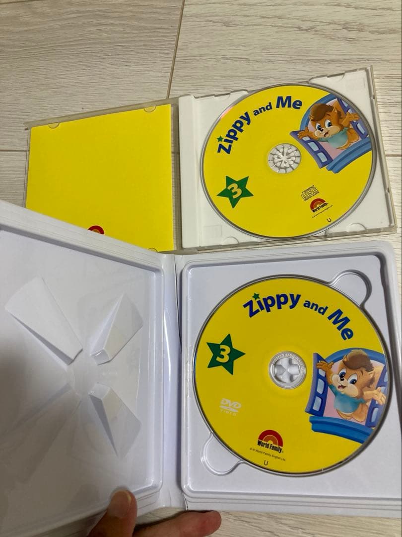 ちびこ【DWE】zippy and me DVD&CDセット