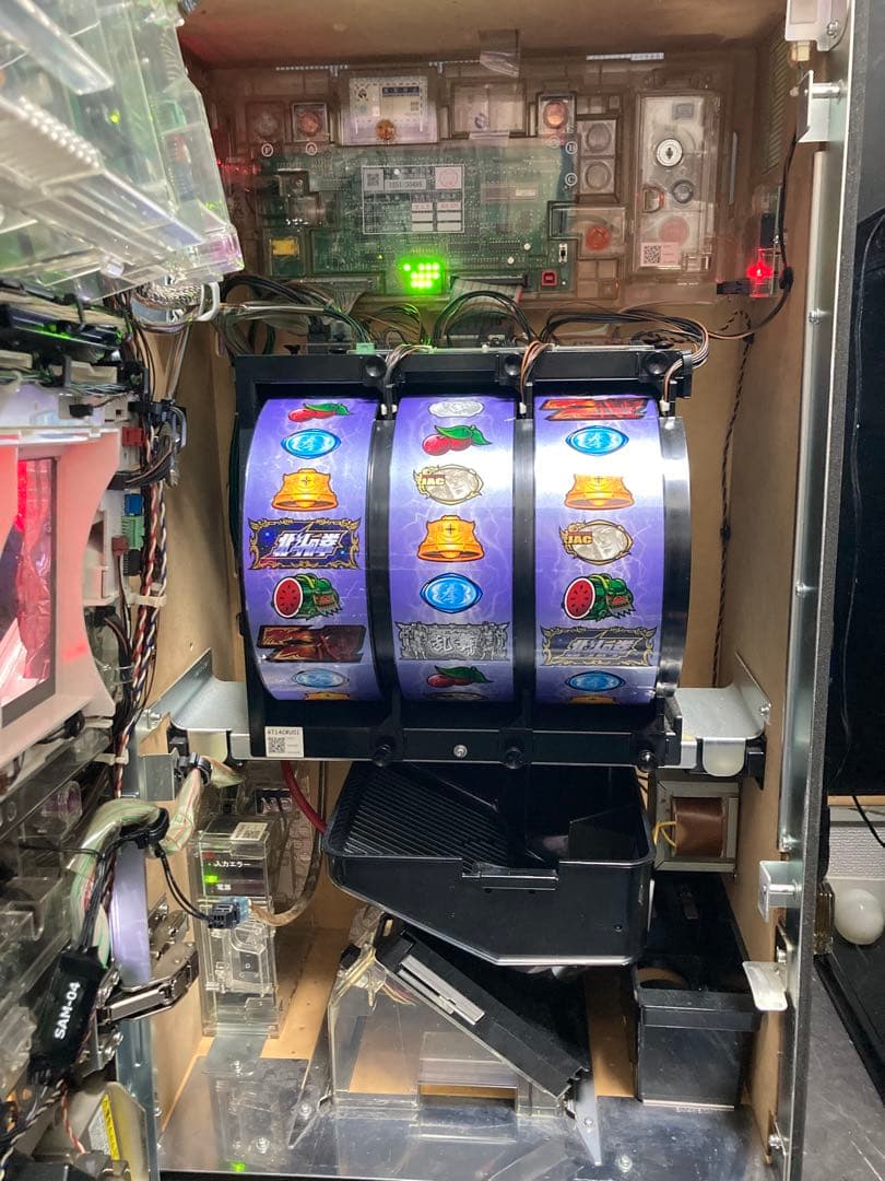 値下げしましたパチスロ 実機 北斗の拳強敵 不要機 ボリューム家庭用電源