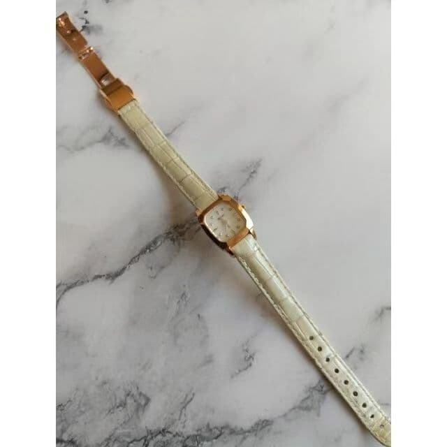 セイコー ルキア 美品 シェル 8Pダイヤモンドレディースクォーツ