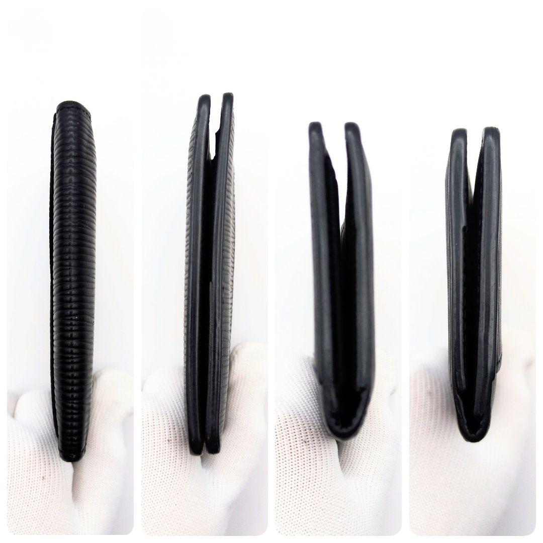 新型 極美品✨ルイヴィトン 名刺入れ エピ オーガナイザー ドゥ ポッシュ 黒