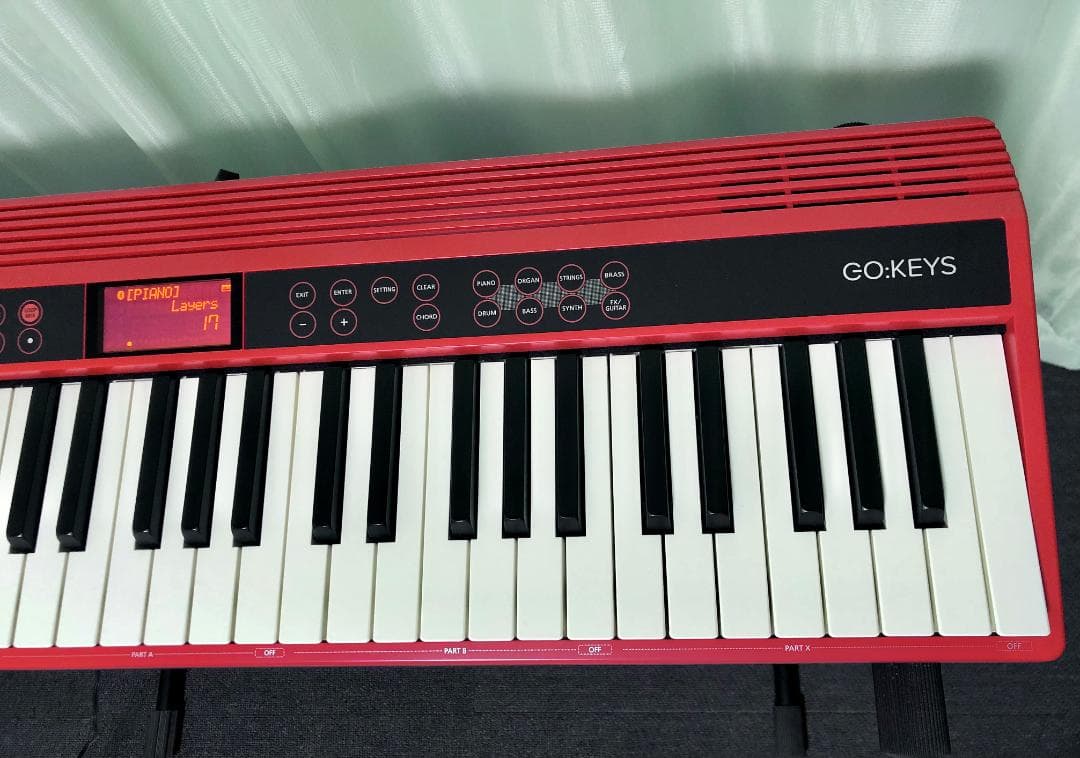 Roland GO:KEYS GO-61K 61鍵キーボードスタンド付 最終値下