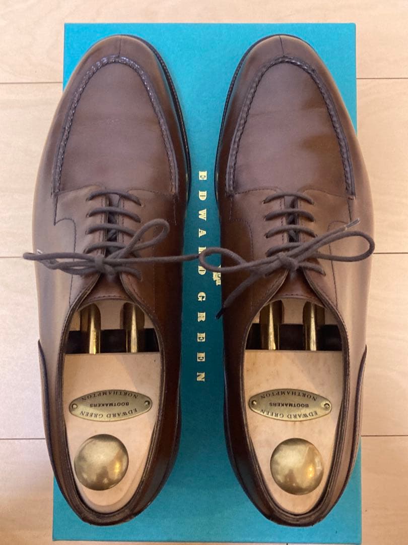 エドワードグリーン ドーバー UK6.5 32E 純正シューツリー付属