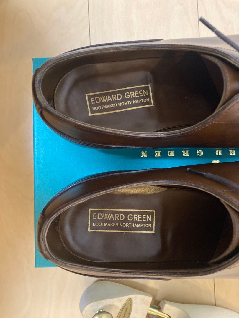 エドワードグリーン ドーバー UK6.5 32E 純正シューツリー付属