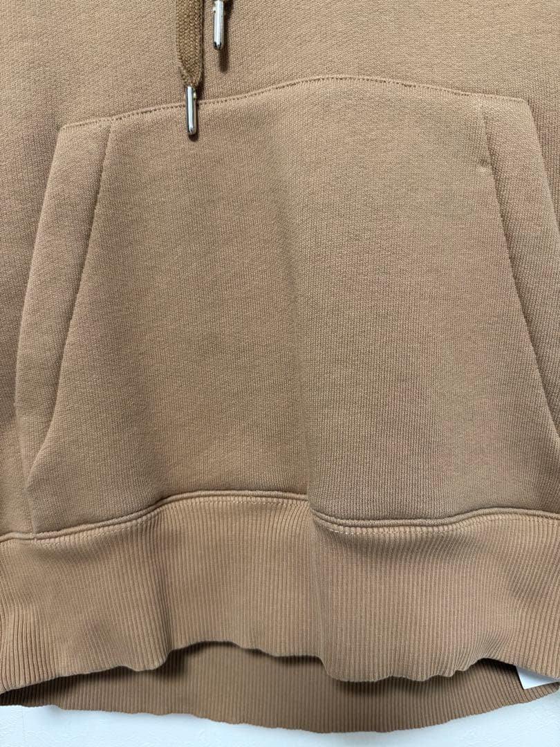 【AMI PARIS】】ハートロゴパーカー　ライトブラウン　　クリーニング済