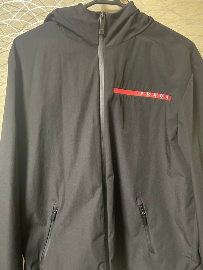 PRADA LR-MX008 ブラック ナイロンジャケット