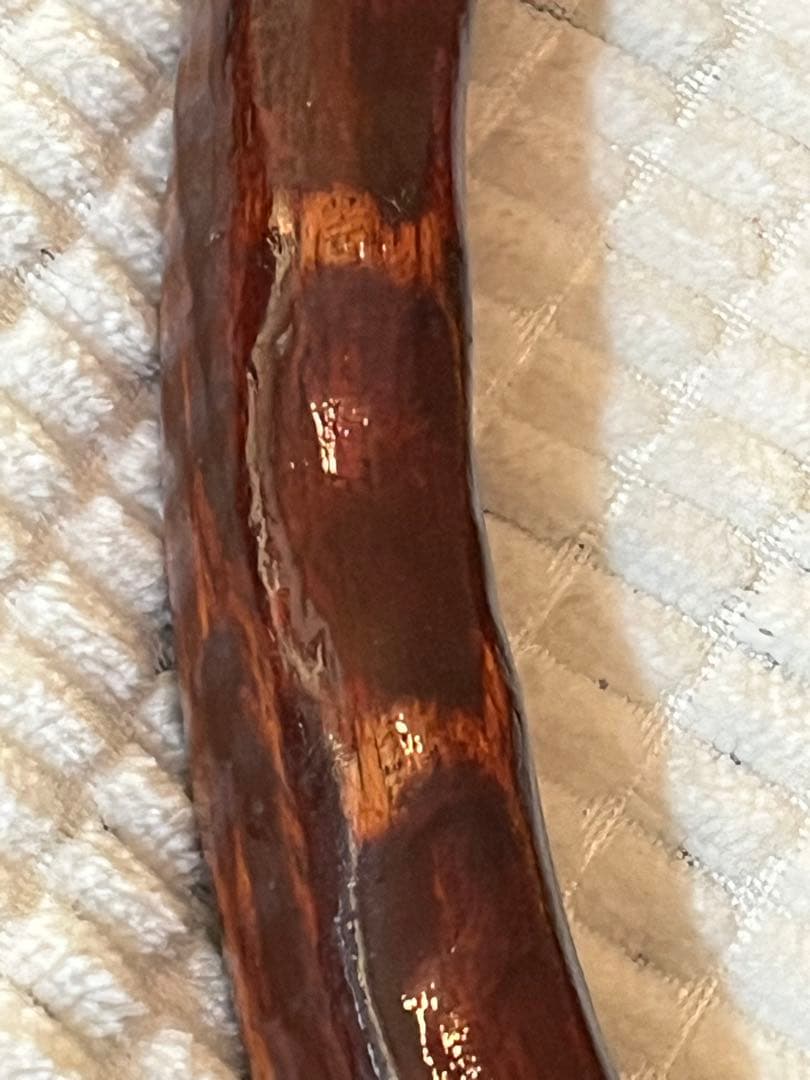 Les Leston 木製ステアリング DIY再塗装 ビンテージ