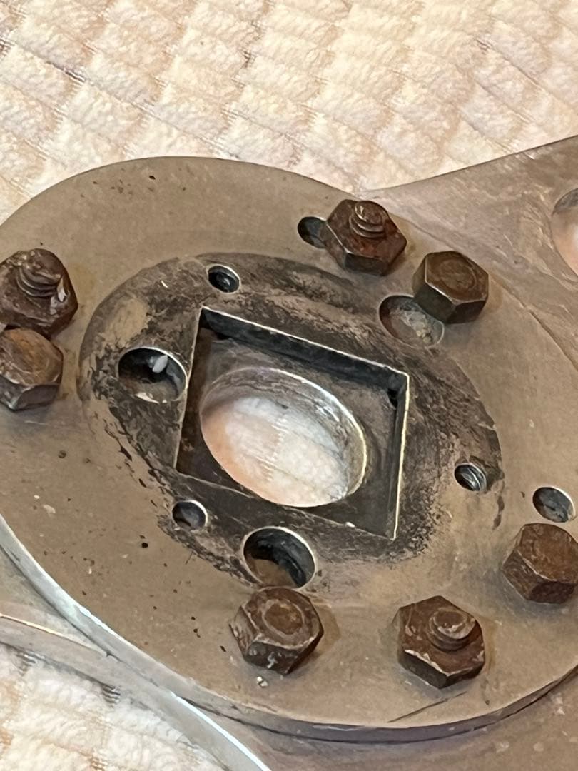 Les Leston 木製ステアリング DIY再塗装 ビンテージ