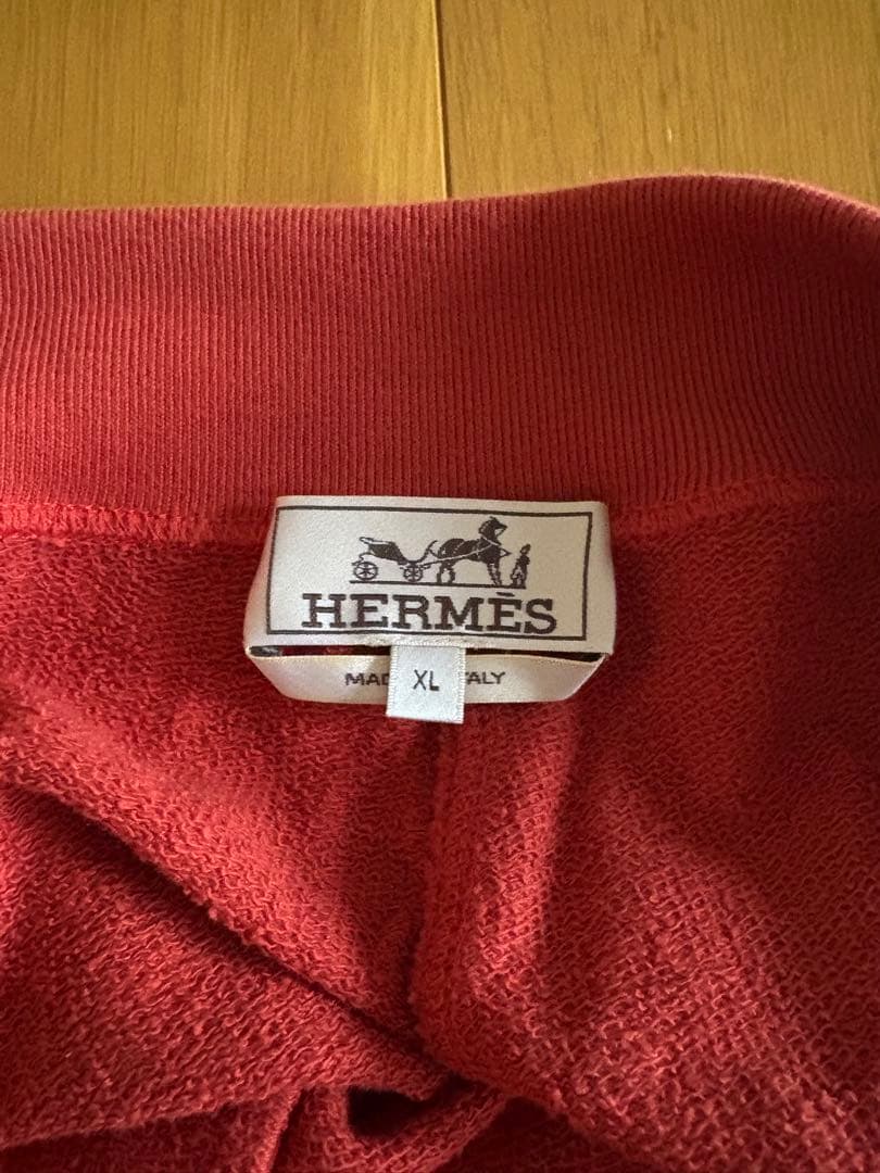 HERMES エルメス赤 XL ショートパンツ