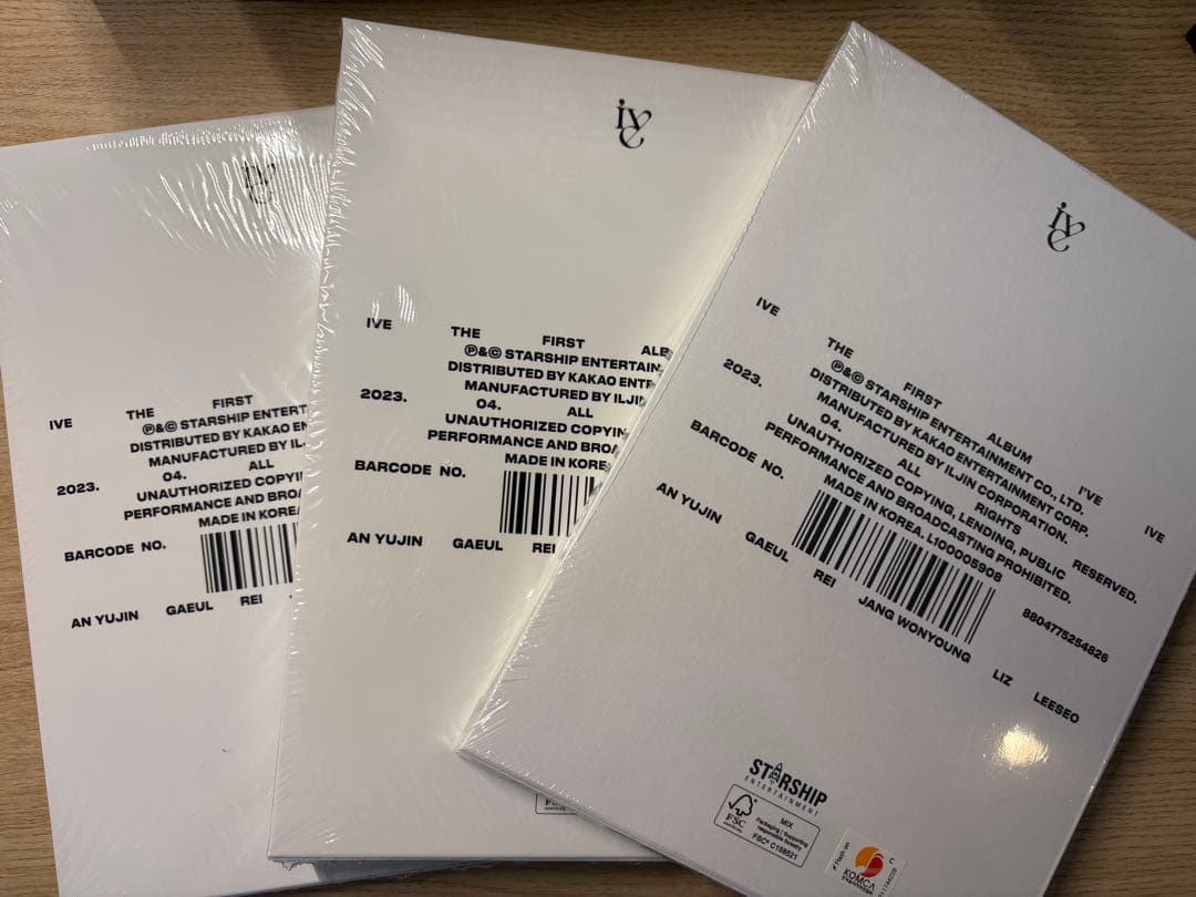 IVE 1st Album 新品未開封 30枚セット