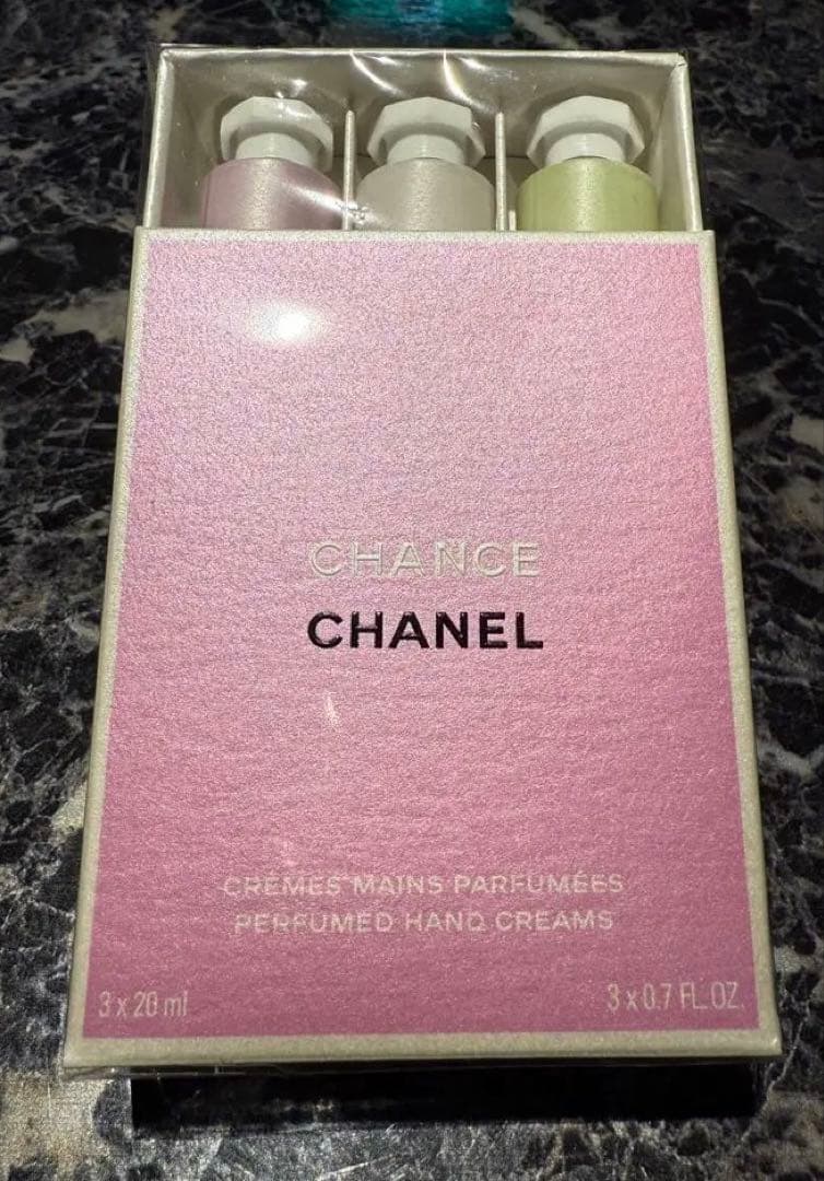 CHANEL CHANCE ハンドクリームセット 3個 新品未開封