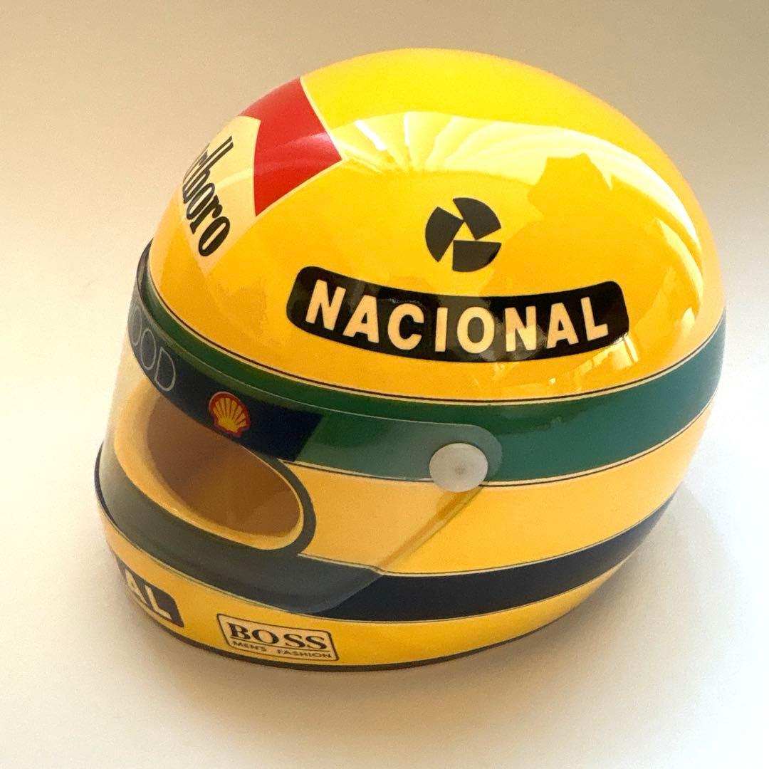 アイルトンセナ レプリカヘルメット　模型　陶器製置物