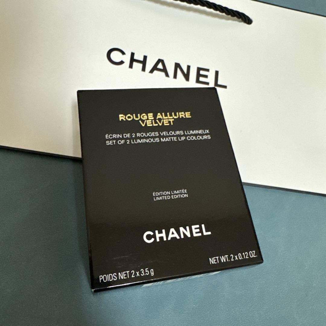 CHANEL ルージュ　アリュール　ヴェルヴェット　レ　ペルル　セット　オブ　２