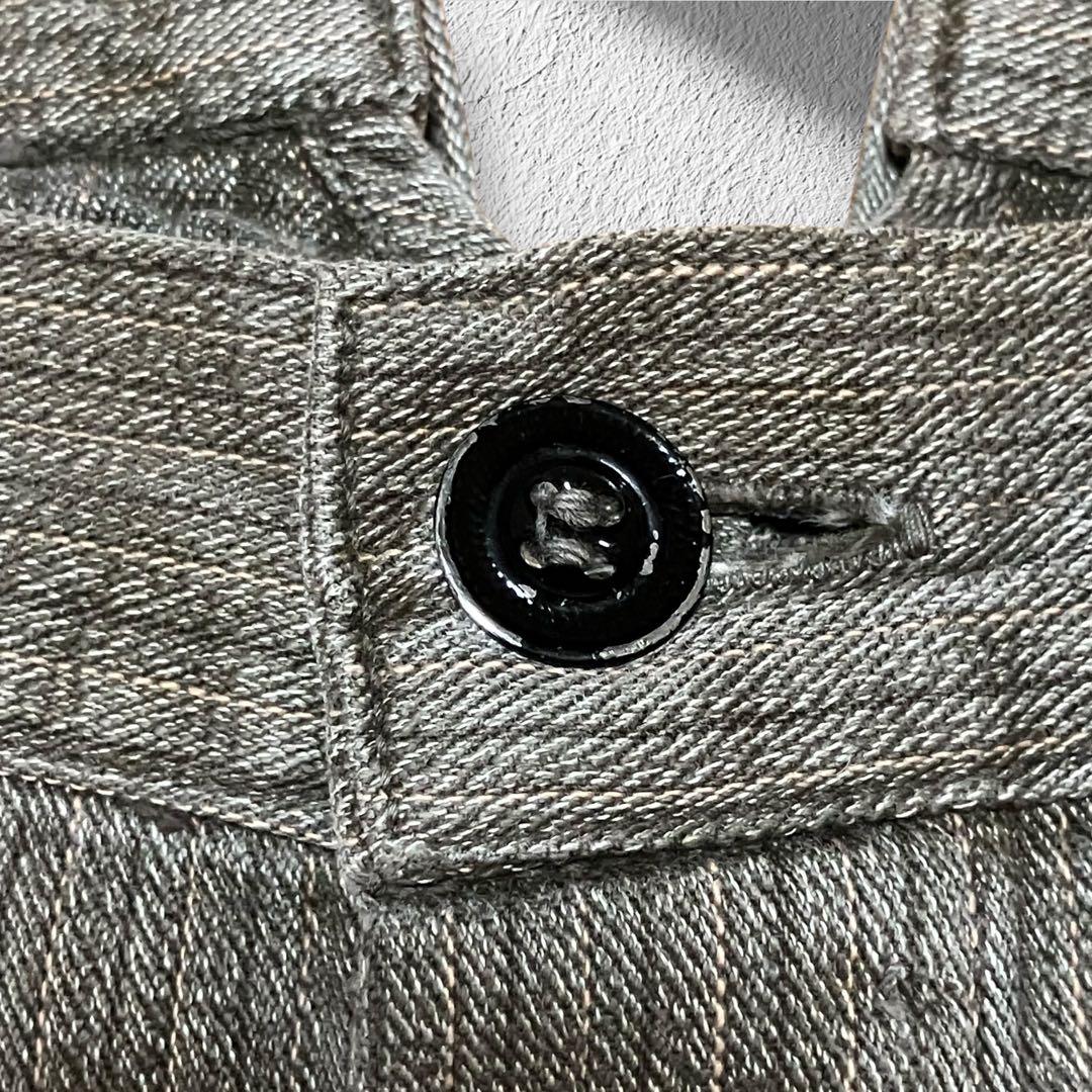 WAREHOUSE ウエアハウス ヘリンボーン ワークパンツ W34シンチバック