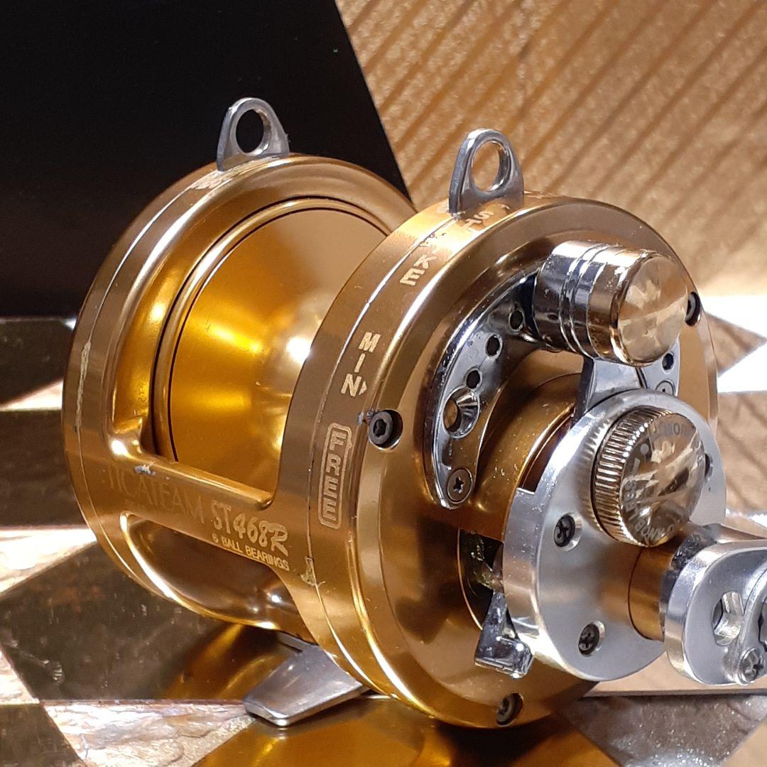 TICA TEAM ST468R ベイトリール トローリングリール 船用 美品