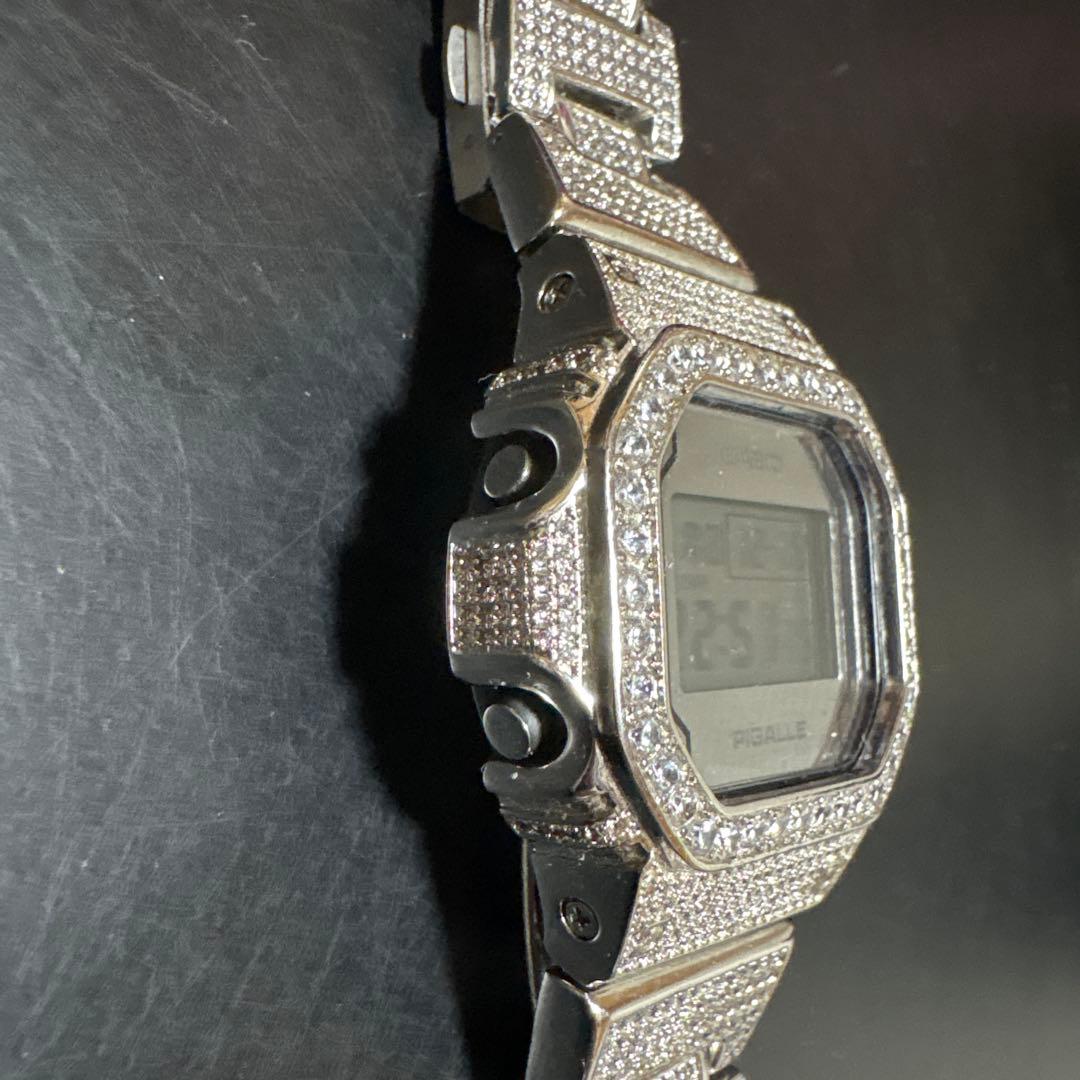 CASIO G-SHOCK PIGALLE スワロダイヤカスタム デジタル腕時計