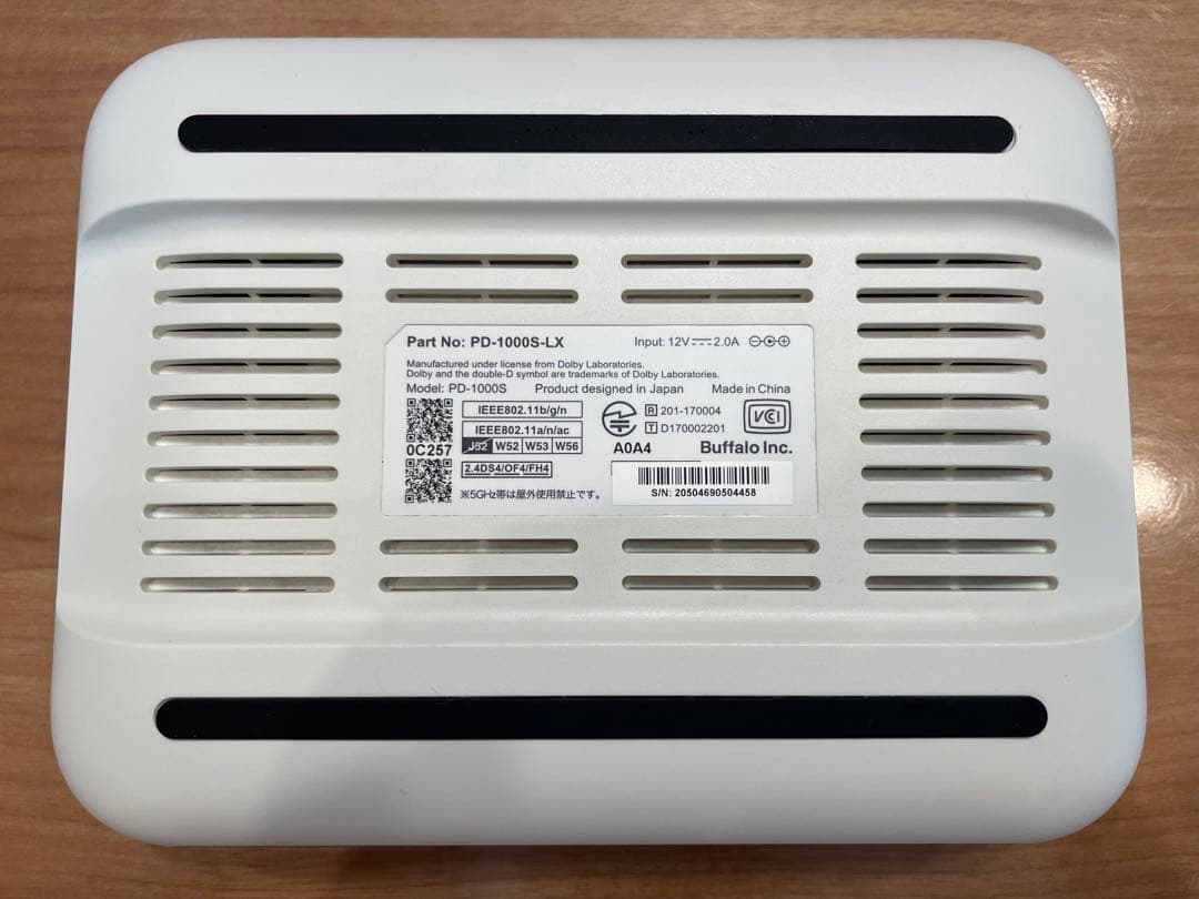 【値下げ！セール！】おもいでばこ2TB・PD-1000S-LX・BUFFALO