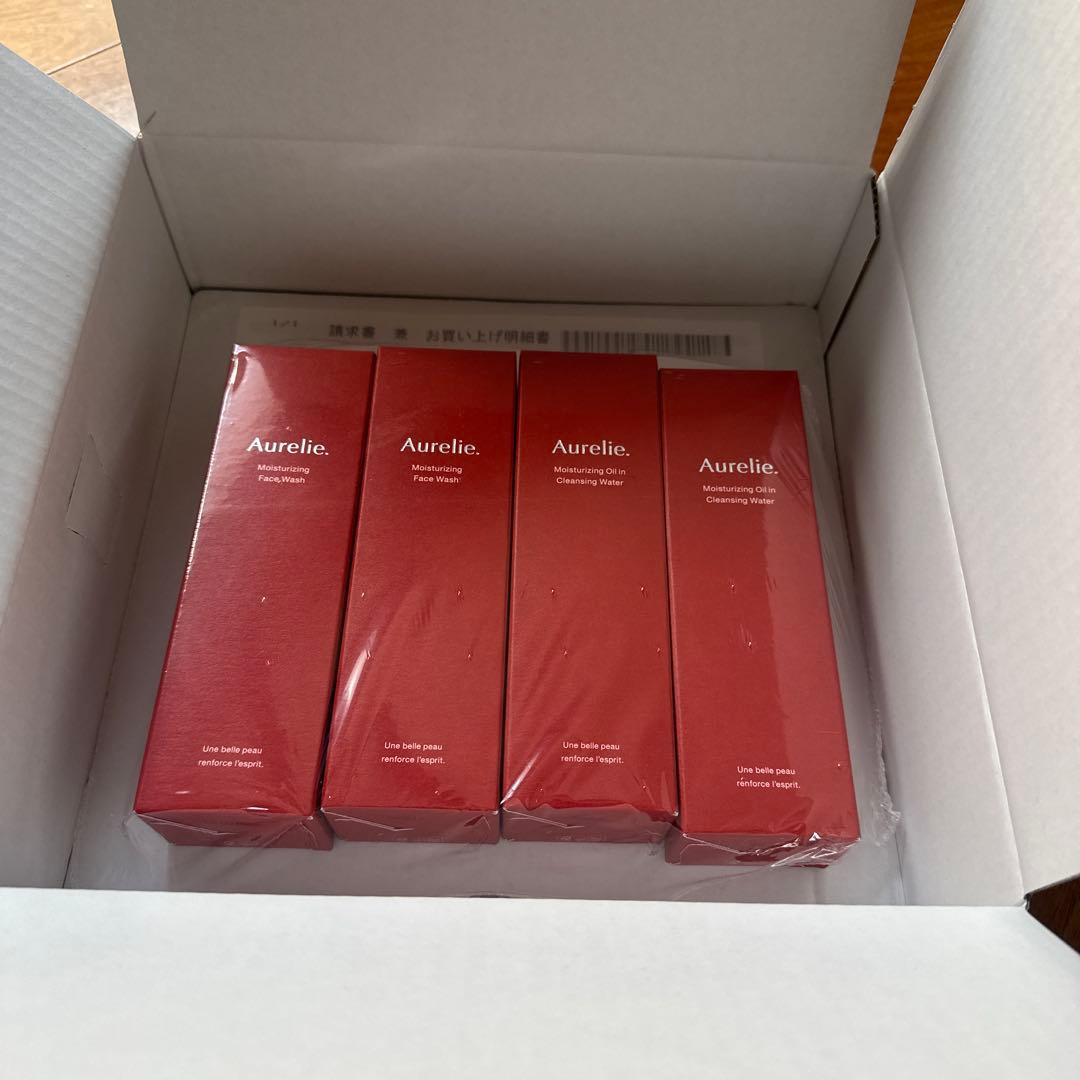 Aurelie クレンジングメイク落とし2本×2セット