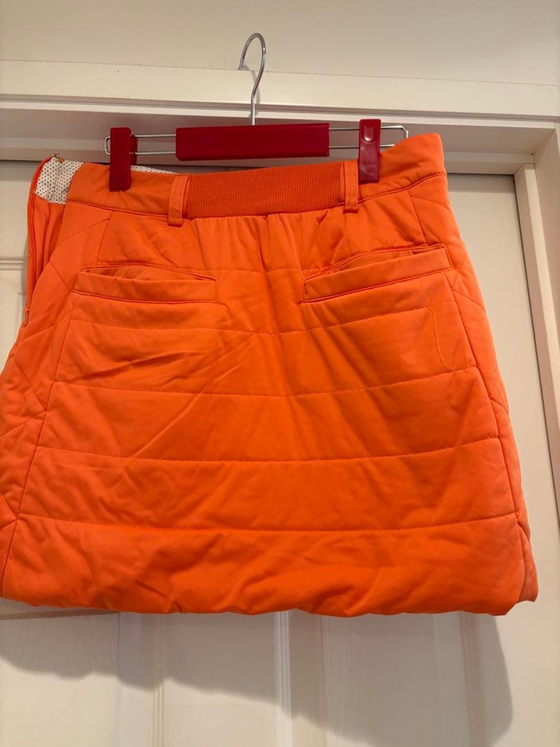 Callaway レディース ゴルフジャケットとスカート セット オレンジ