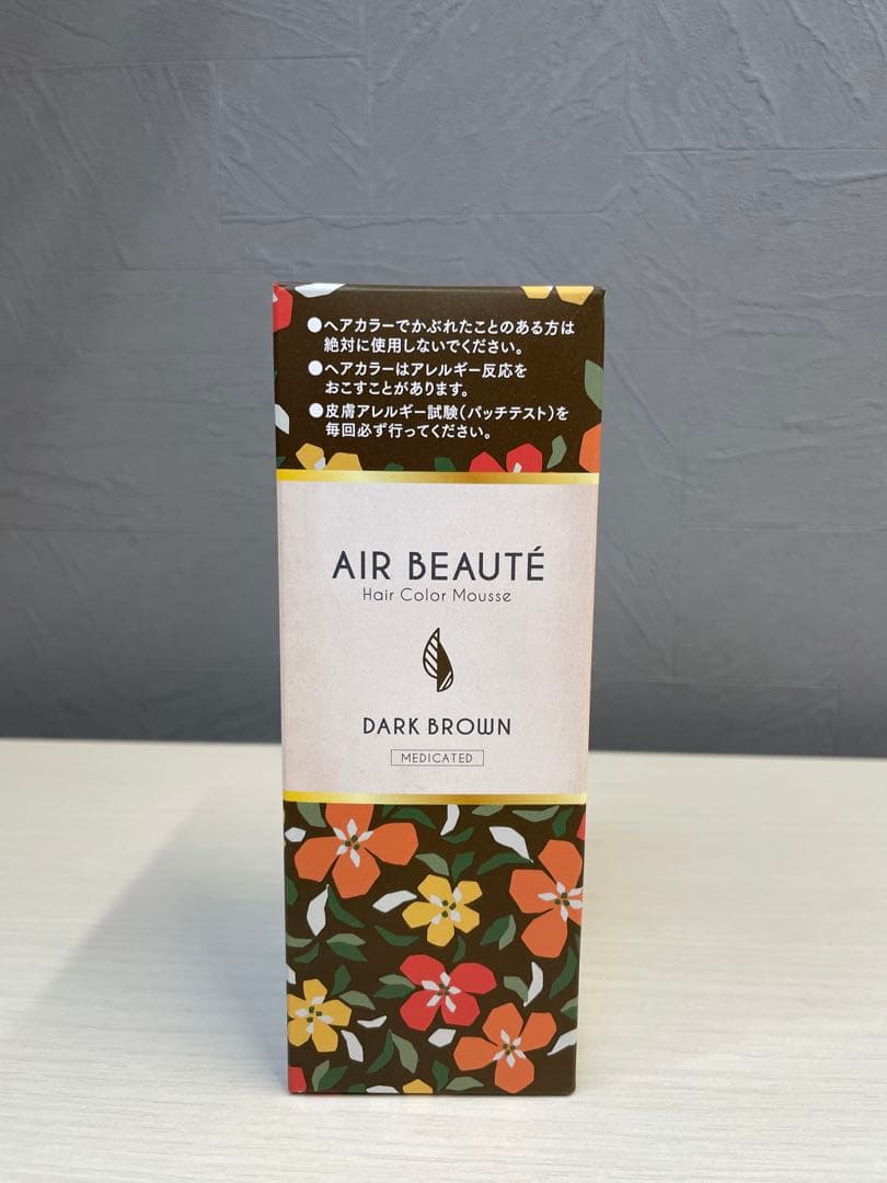 ミキティさん専用　エールボーテヘアカラームース　ダークブラウン12個セット