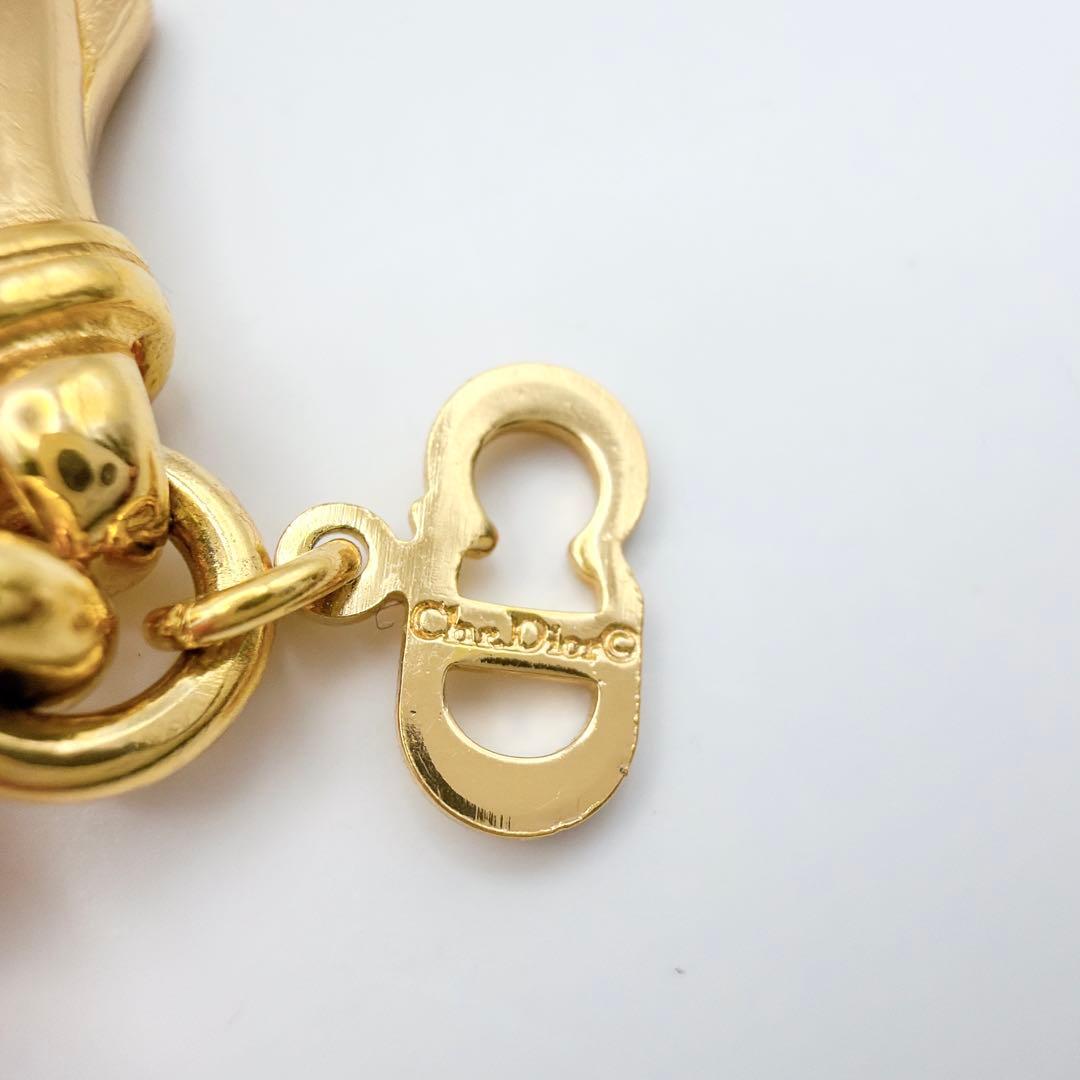 Dior 2連 ゴールド チェーン ネックレス ヴィンテージ