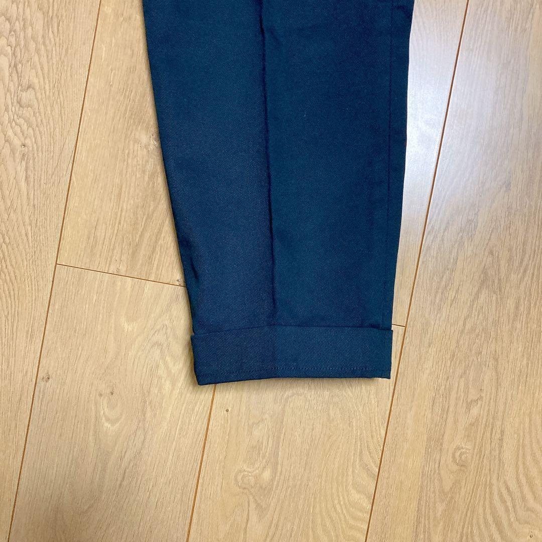 BROWN by 2-tacs テーパードスラックス　ネイビー　B25-P004