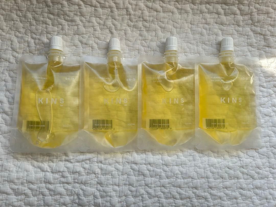 キンズ クレンジングオイル 詰め替え 100ml 4点セット