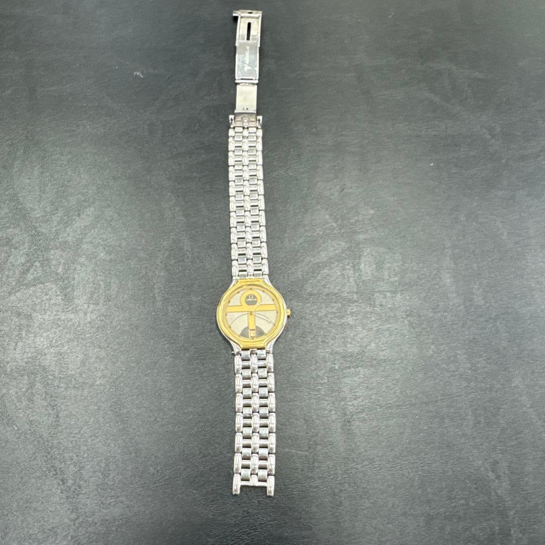 OMEGA アナログ時計 シルバー/ゴールド