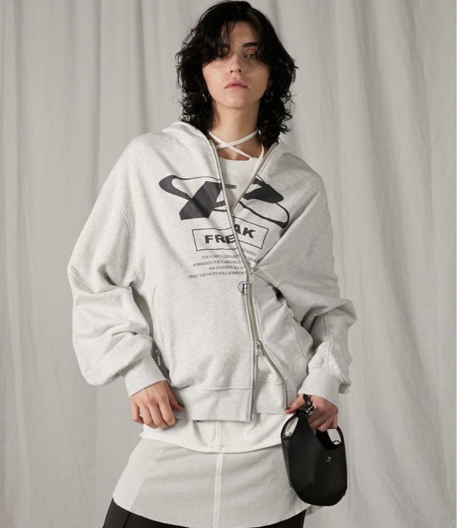 トップス prankproject FREAK Double Zip Hoodie