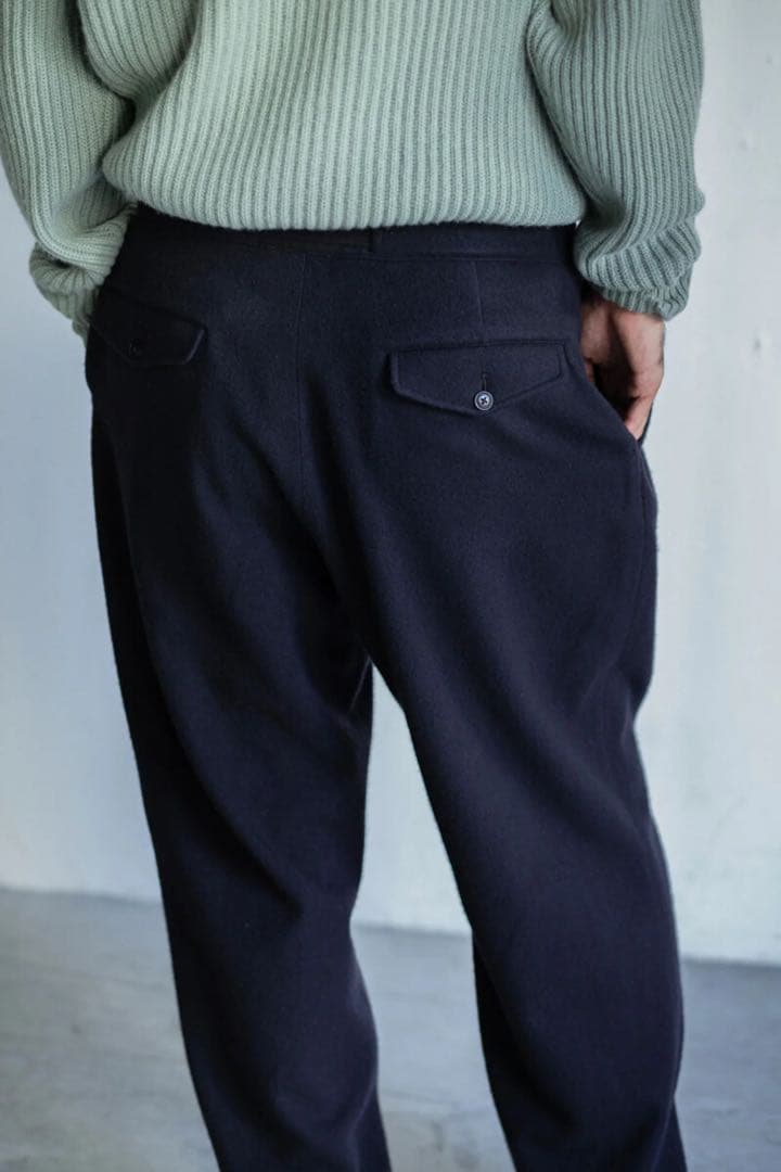 【レショップ別注】COMOLI Wool Napping pants