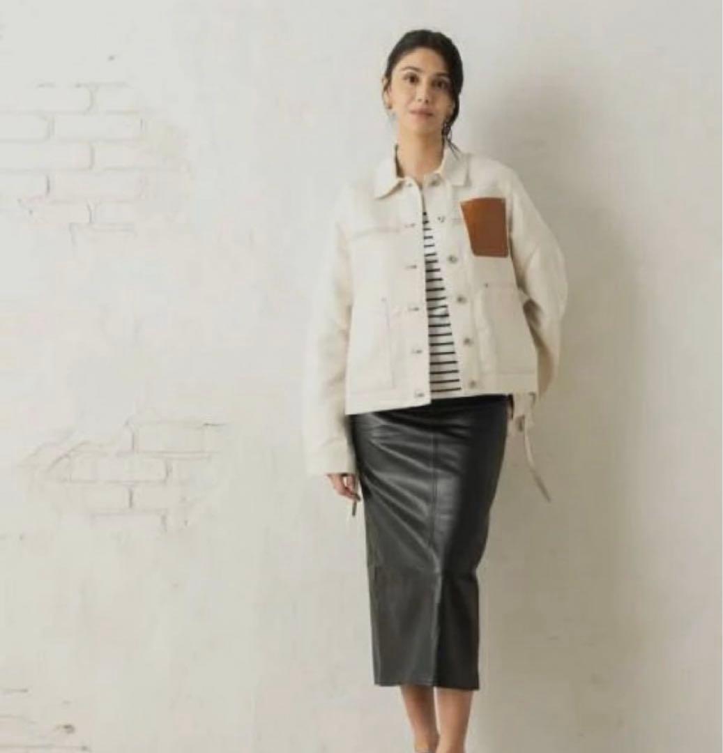 LOEWEワークウェア　ジャケット　デニム　サイズ36 ユニセックス