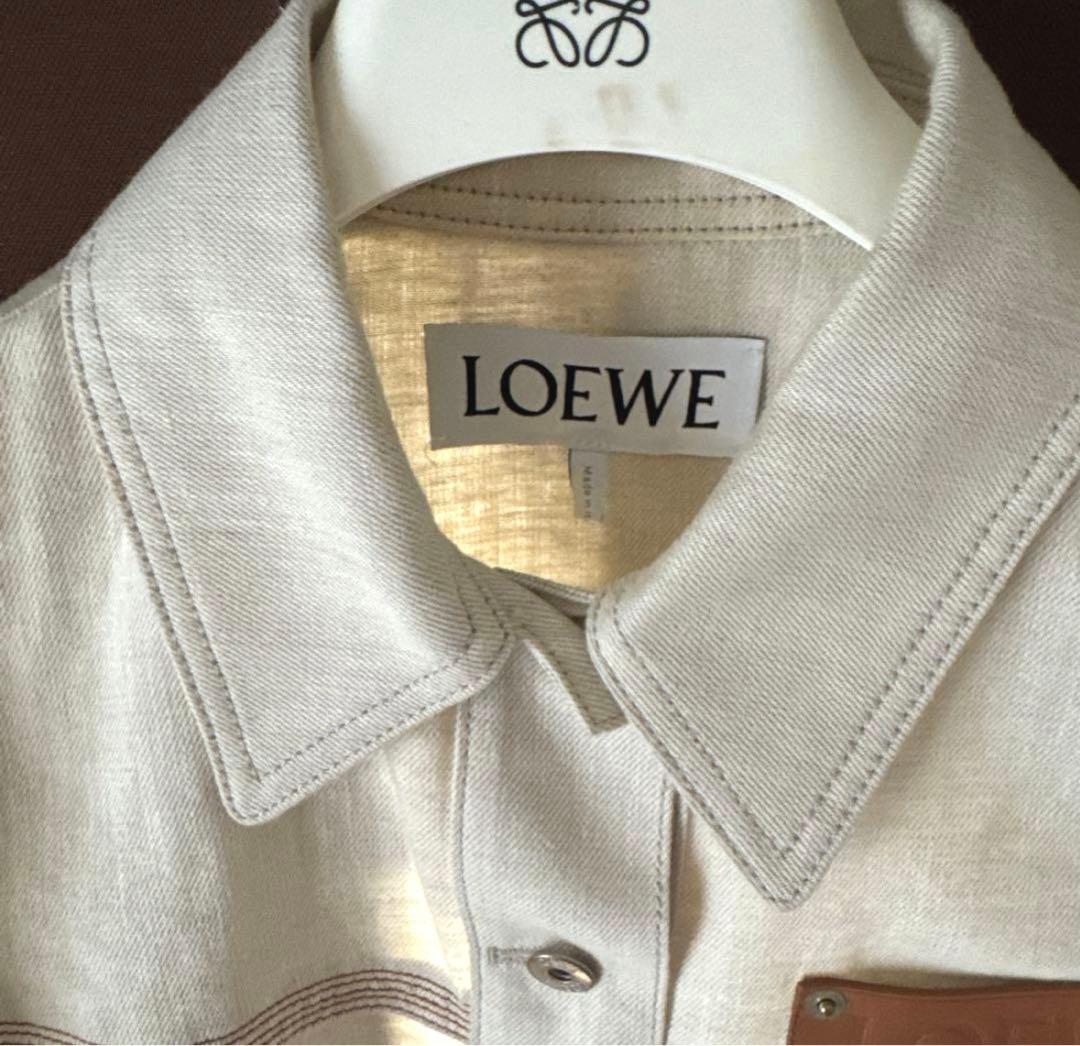 LOEWEワークウェア　ジャケット　デニム　サイズ36 ユニセックス