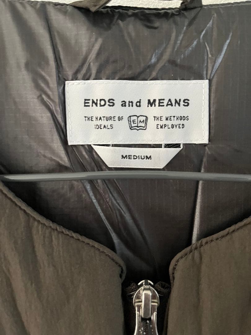 トップス ENDS and MEANS Tactical Puff Vest