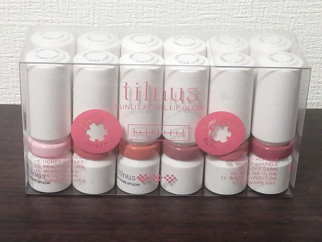 値下げ！tilnus Sunlit Pearl Lip Gloss 12本セット