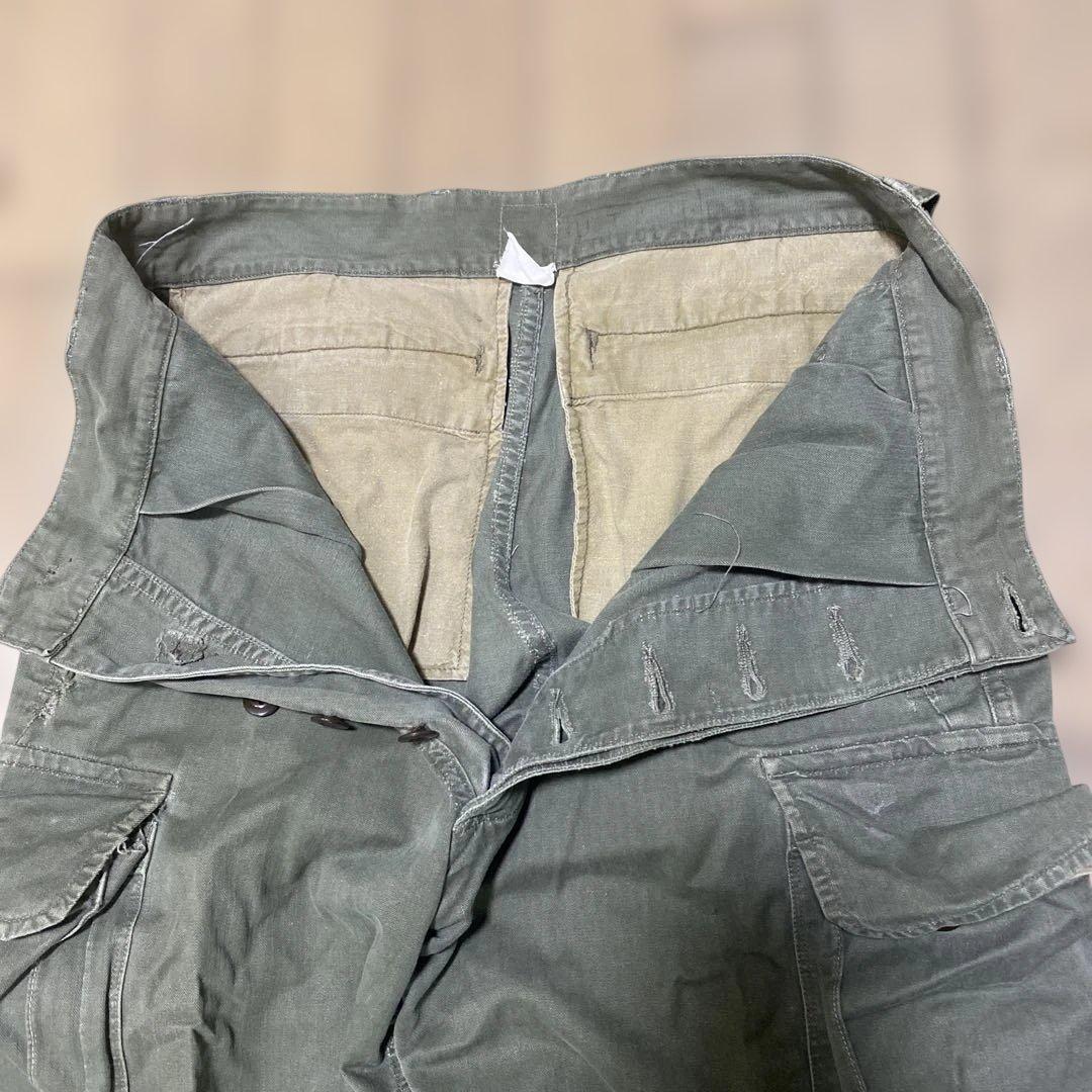 け*。様 フランス軍 M-47 後期 希少サイズ11 カーゴパンツ ビンテージ実