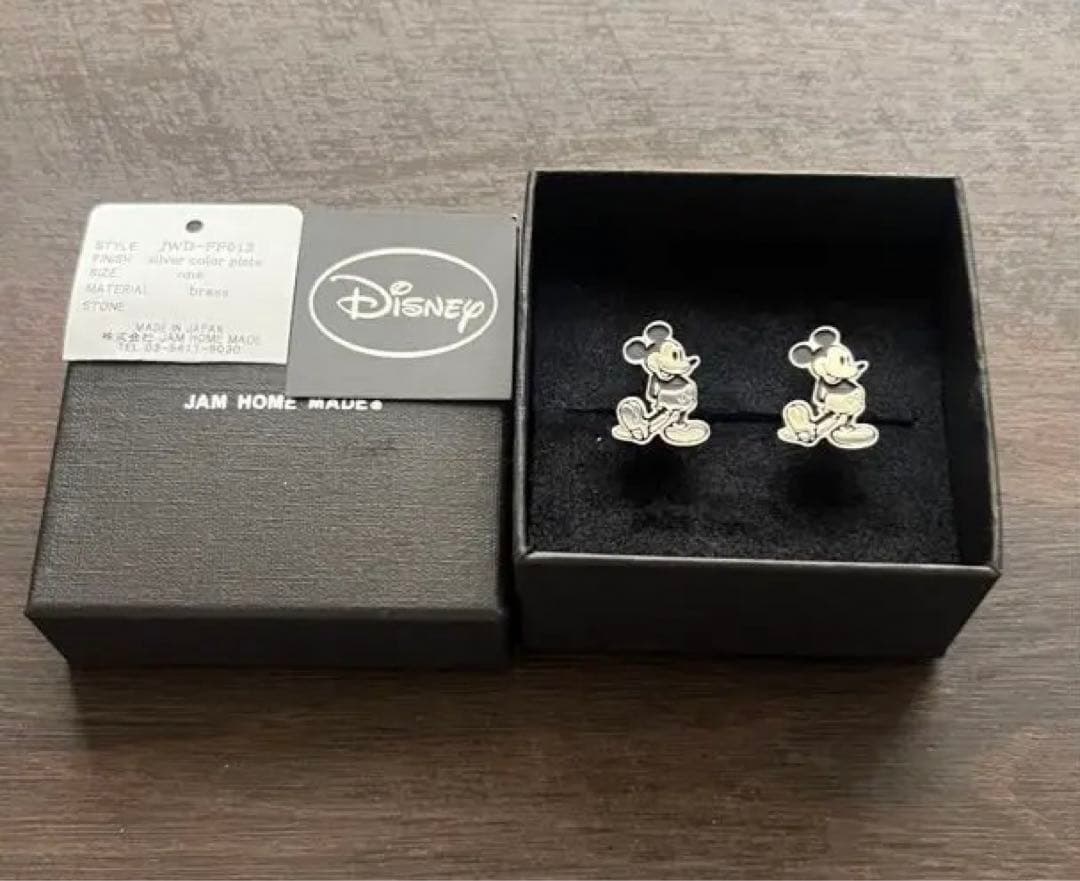 【未使用】 【JAM  MADE】カフリンクス 　ボタン　ミッキーマウス