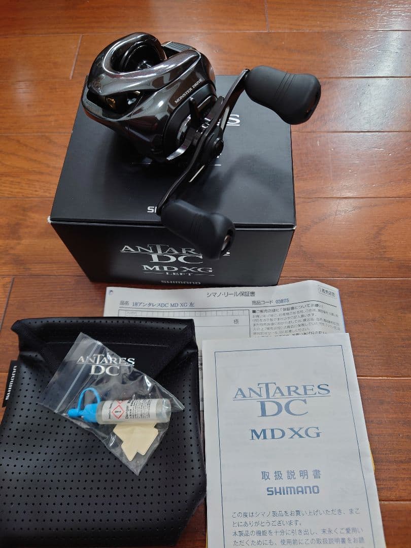 18 ANTARES DC MD XG ベイトリール 新品未使用品。