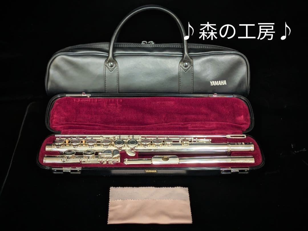 中古フルート専門店‼️部活応援‼️銀メッキ ヤマハフルートYFL211SⅡEメカ