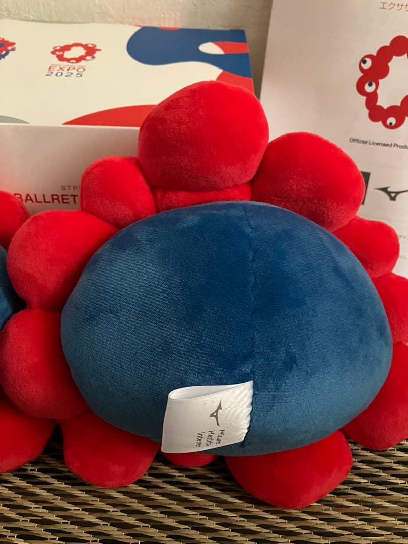 EXPO2025 ミャクミャク 【ミズノ】 ボルレッチ レッド×ブルー