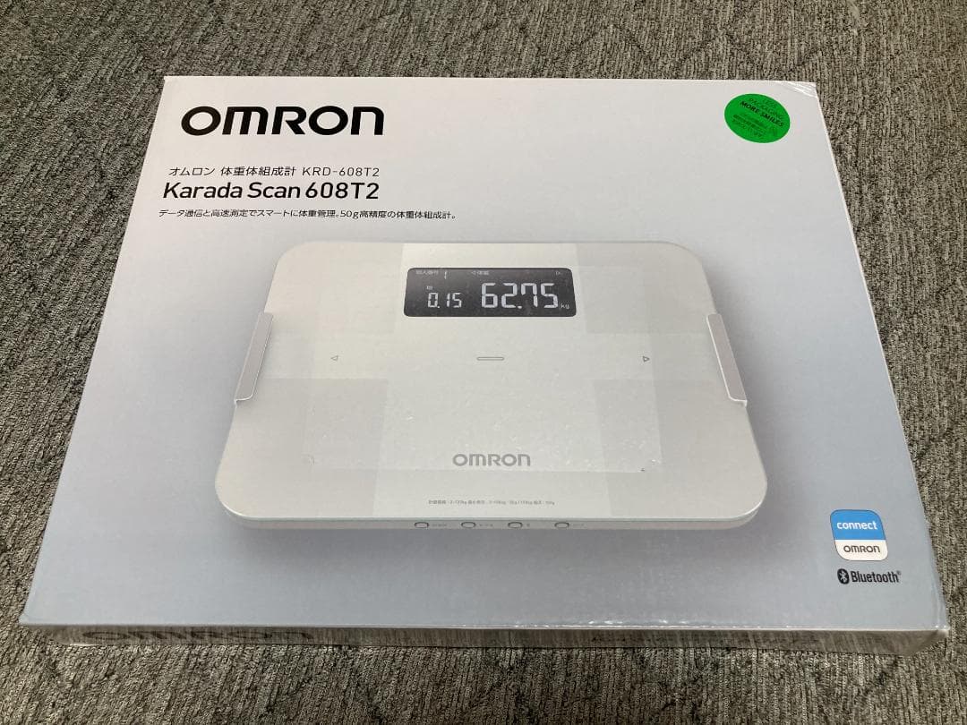 オムロン 体重体組成計 カラダスキャン ホワイト KRD-608T2-W