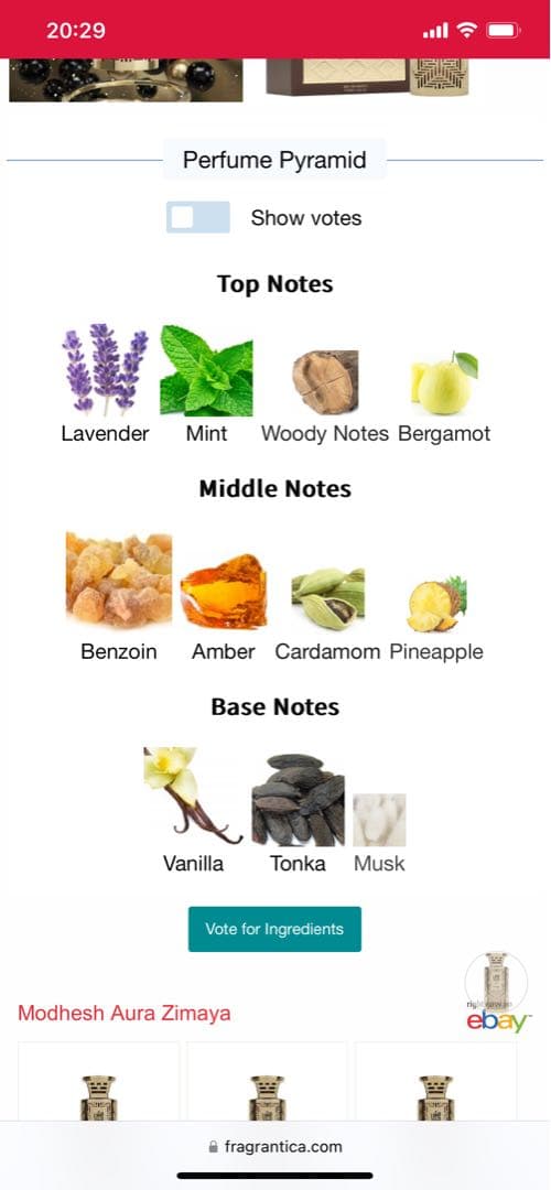 香水(男性用) Afnan Zimaya Modhesh Aura