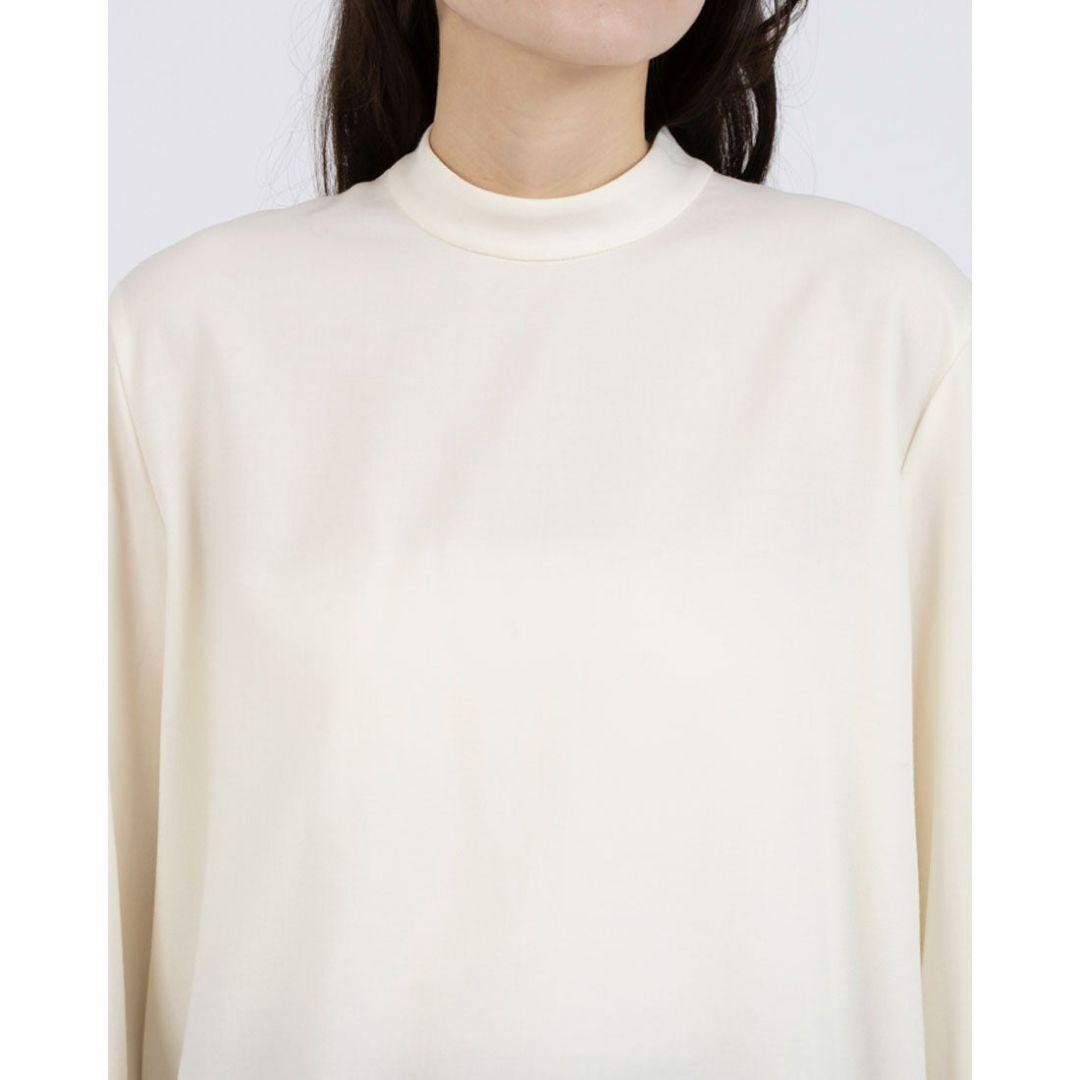 theory luxe 24FW スタンドカラーブラウス