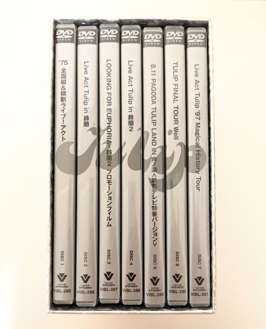【チューリップ】TULIP THE FILMS〜 DVD BOX