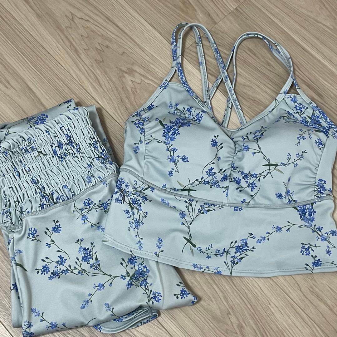 SUKALA 忘れな草 sサイズ 上下 スカーラ ヨガウェア